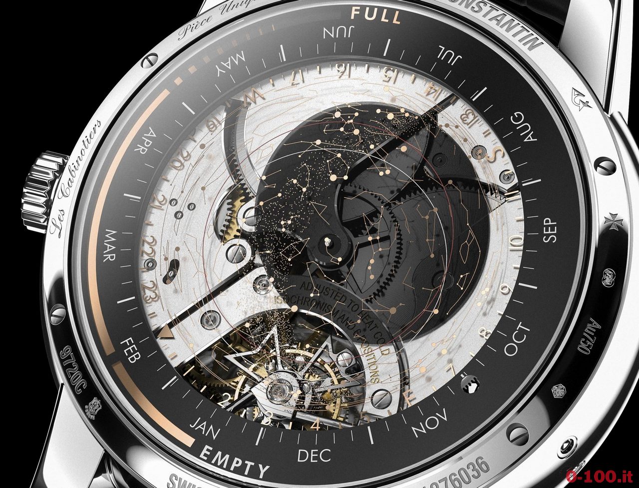 Vacheron Constantin Les Cabinotiers Celestia Astronomical Grand Complication 3600 Rif. 9720C 000G B281 0 100 Motori Orologi LifeStyle