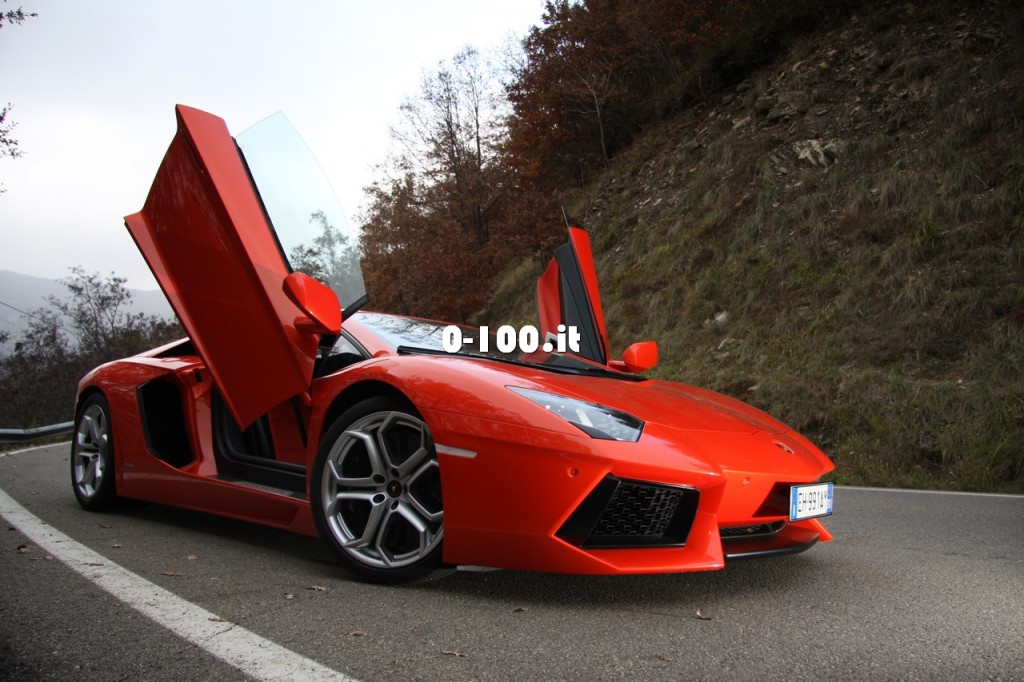 Lamborghini aventador 0 100