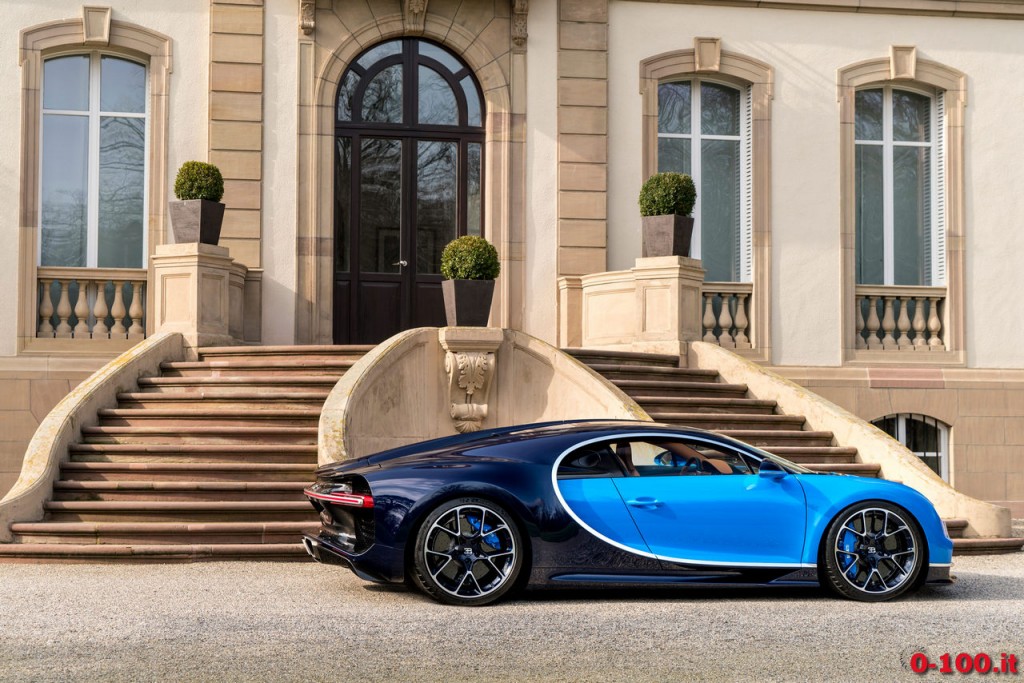 Bugatti chiron 0 100