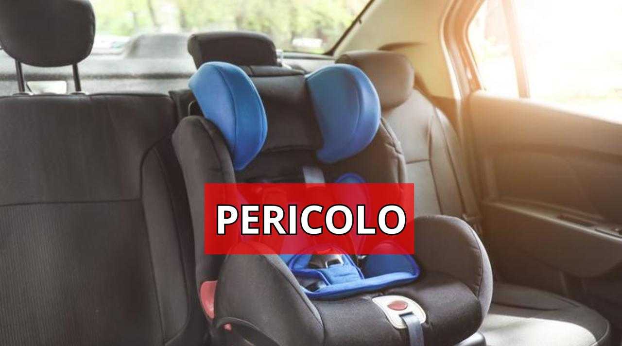 Seggiolino in auto pericolo - depositphotos - 0-100.it